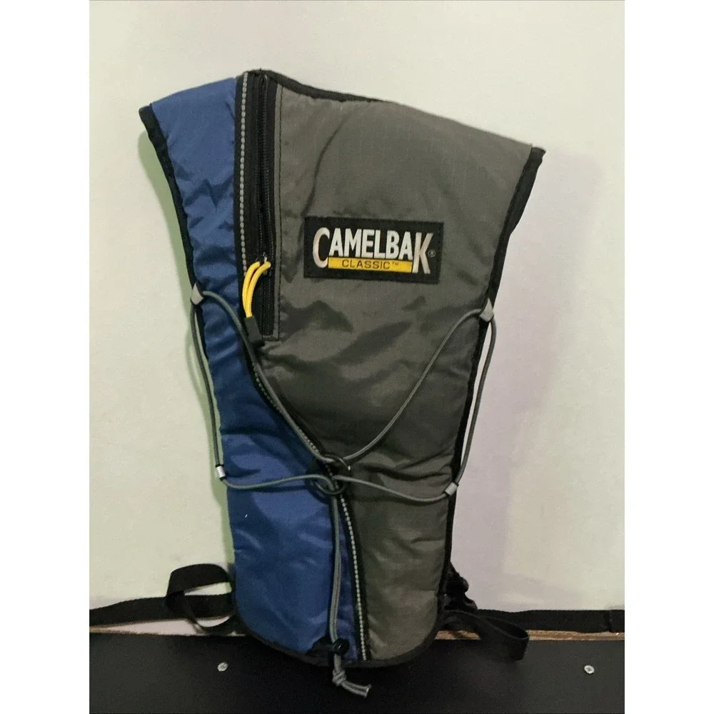 CamelBak Classic Blue Gray Backpack Hydration Pack 2L NO BLADDER